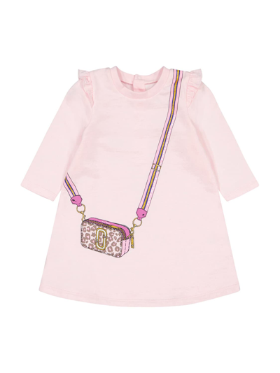 The Marc Jacobs Babies' Kids Dress For Girls In Pink