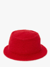 Jw Anderson Bucket Hat In Red