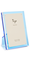 TIZO DESIGN 4X6 LUCITE FRAME BLUE