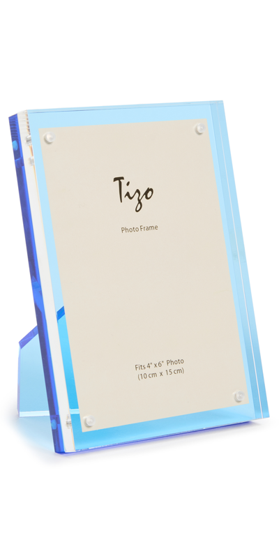 Tizo Design 4x6 Lucite Frame In Blue
