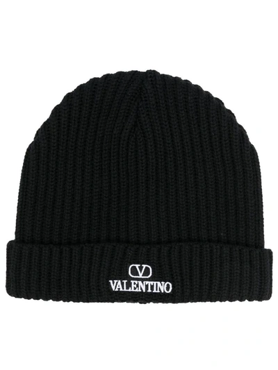 Valentino Garavani Logo Cap Accessories In Black