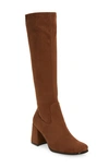 Jeffrey Campbell Hot Lava Boot In Brown Suede