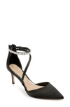 Jewel Badgley Mischka Women's Alaia Asymmetrical Evening Pumps In Black