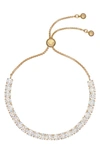 TED BAKER MELRAH ICON CRYSTAL SLIDER TENNIS BRACELET