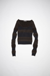 ACNE STUDIOS MIXED RIBBED SWEATER