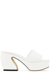 SI ROSSI SI ROSSI BLOCK HEELED ANKLE STRAP SANDALS