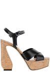 SI ROSSI SI ROSSI BLOCK HEEL ANKLE STRAP SANDALS