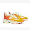 Tory Burch Good Luck Trainer In Goldfinch/new Ivory/goldfinch