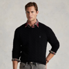 RALPH LAUREN CABLE-KNIT WOOL-CASHMERE SWEATER
