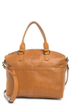 American Leather Co. Carrie Dome Satchel In Cafe Late Vintage