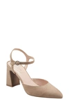 Bandolino Kolby Block Heel Pump In Medium Natural 101