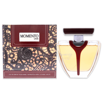 Armaf Ladies Momento Lace Edp Spray 3.4 oz Fragrances 6085010093574 In N/a