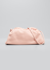 Mansur Gavriel Mini Cloud Leather Clutch In Dahlia