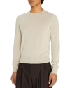 The Row Benji Cashmere Sweater In Limestone
