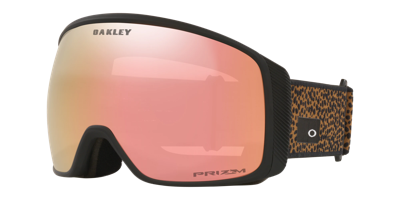 Oakley Unisex Sunglasses Oo7104 Flight Tracker L Snow Goggles In Prizm Rose Gold Iridium