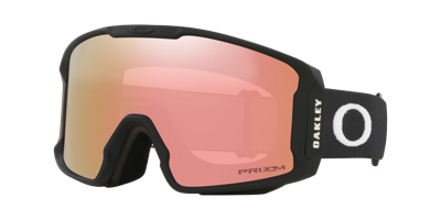 Oakley Unisex Line Miner M Snow Goggles, Mirror Oo7093 In Prizm Rose Gold Iridium