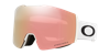 Oakley Unisex Sunglasses Oo7103 Fall Line M Snow Goggles In Prizm Rose Gold Iridium