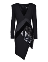 LES HOMMES WOMENS BLACK DRESS