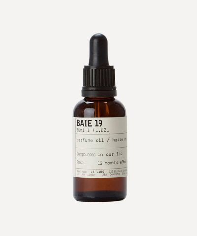 Le Labo Baie 19 Perfume Oil 30ml