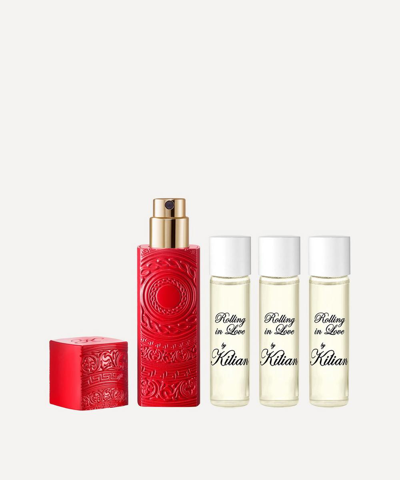 Kilian Rolling In Love Refillable Travel Set 4 X 7.5ml