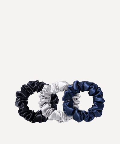 Slip Midnight Silk Scrunchies Pack Of 3