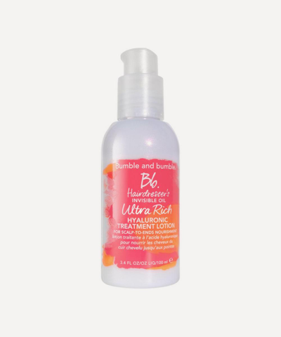 Bumble And Bumble Hairdresser S Invisible Oil Ultra Rich Hyaluronic Treatment Lotion 100ml