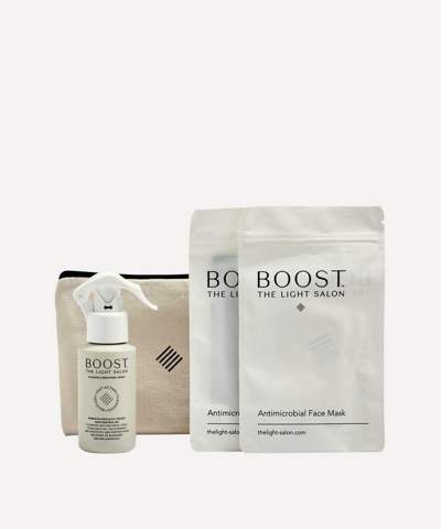 The Light Salon Antimicrobial Mask And Skin Repair Set