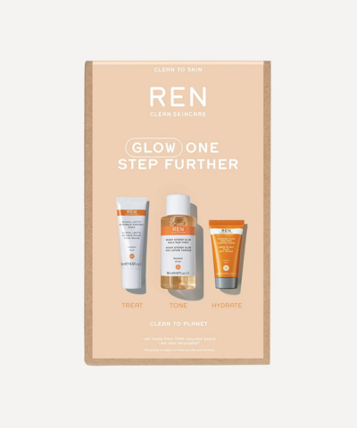 Ren Clean Skincare Glow Once Step Further Radiance Skin Care Kit