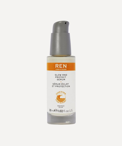 Ren Clean Skincare Glow And Protect Serum 30ml