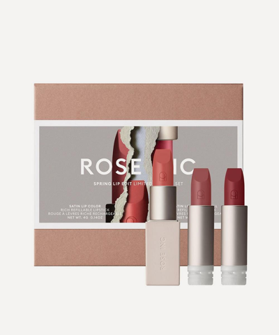 Rose Inc Spring Lip Edit Limited Edition 3 X 4g