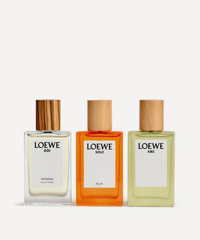 Loewe 001 Woman, Aire And Solo Ella Fragrance Trio Set