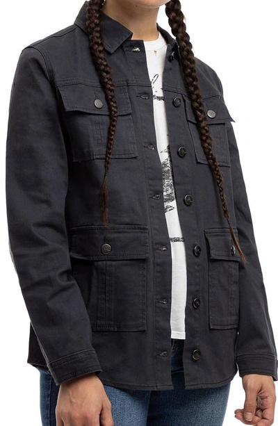 1822 Denim Utility Jacket In Magnet