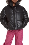 APPARIS KID'S JEMMA FAUX LEATHER BOMBER JACKET