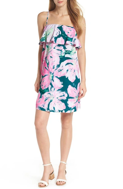 Lilly Pulitzer Annastasha Popover Shift Dress In Tidal Wave Pans Garden ModeSens