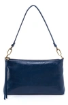 Hobo Darcy Convertible Leather Crossbody Bag In Denim