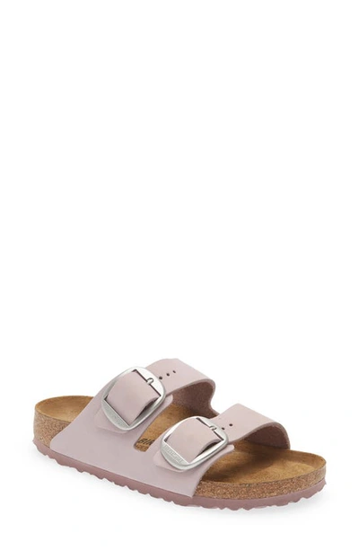 Birkenstock Arizona Big Buckle Slide Sandal In Lilac