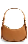 House Of Want H.o.w. We Are Confident Vegan Leather Shoulder Bag In Toffee