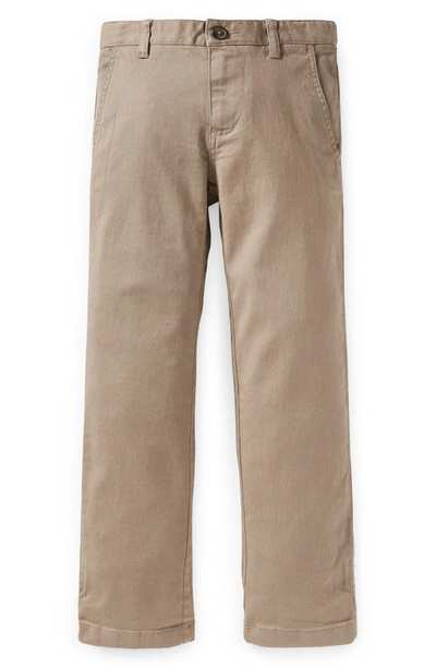 Mini Boden Kids' Chino Stretch Pants Nutty Brown Boys Boden
