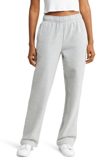 Alo Yoga Gender Inclusive Accolade Straight Leg Sweatpants In Athletic Heather