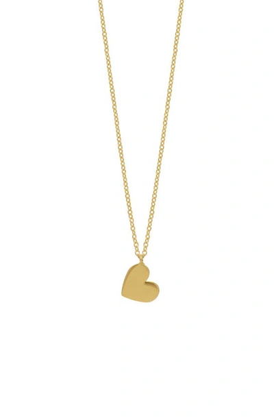 Bony Levy 14k Gold Mini Heart Pendant Necklace In 14k Yellow Gold