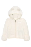 The North Face Unisex Baby Bear Full Zip Hoodie - Baby In White