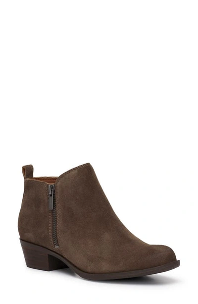 Lucky Brand Basel Bootie In Chocolate