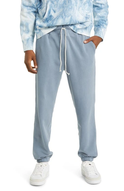 Polo Ralph Lauren Tapered Fleece-back Organic Cotton-jersey Sweatpants In Navy
