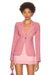 Smythe Classic Duchess Blazer In Rethink Pink In Rethink Pink