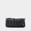 MANU ATELIER SAC PADDED CYLINDER EN CUIR NOIR