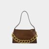 Manu Atelier Sac Mini Kesme En Cuir Marron In Brown