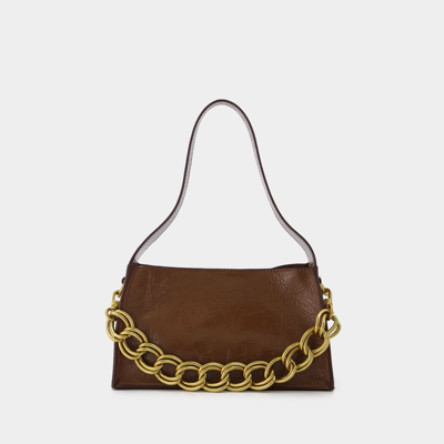 Manu Atelier Mini Kesme Soft Leather Shoulder Bag In Brown