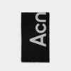 Acne Studios Scarf In Black