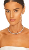 Jennifer Behr Minna Swarovski Crystal Necklace In Crystal
