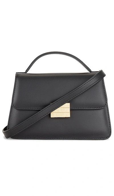 Frame Le Signature Small Top Handle In Noir